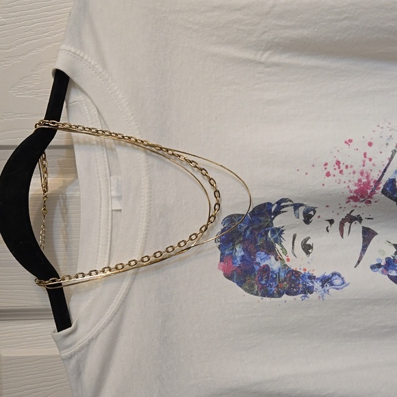 Necklace,3 chains gold tone,layered,contemporary,versatile - Picture 1 of 3